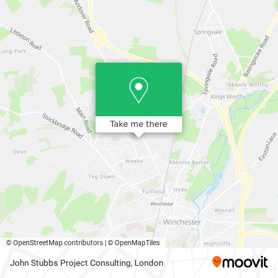 John Stubbs Project Consulting map