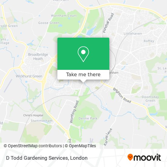 D Todd Gardening Services map