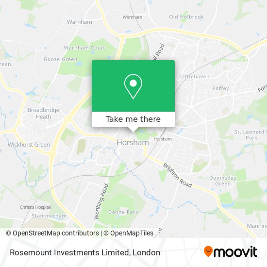 Rosemount Investments Limited map