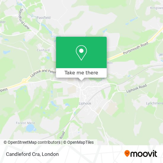 Candleford Cra map