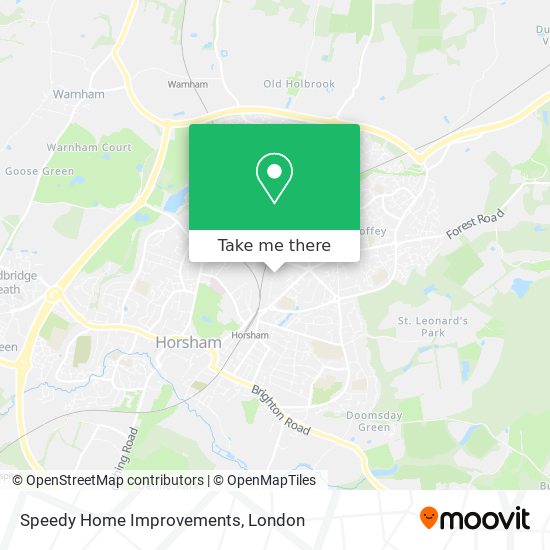 Speedy Home Improvements map