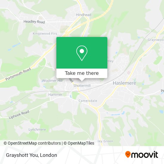 Grayshott You map