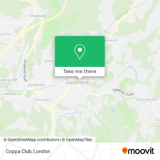 Coppa Club map