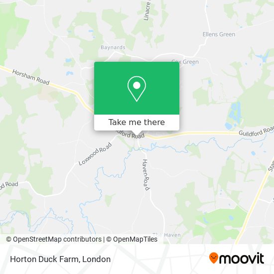Horton Duck Farm map