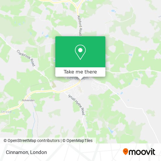 Cinnamon map
