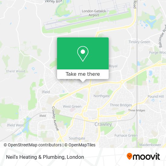 Neil's Heating & Plumbing map