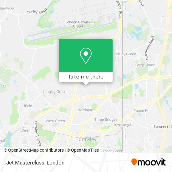 Jet Masterclass map
