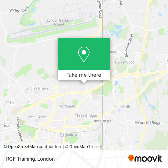 RGF Training map