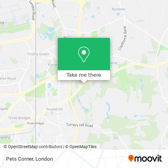 Pets Corner map