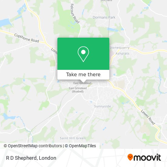 R D Shepherd map