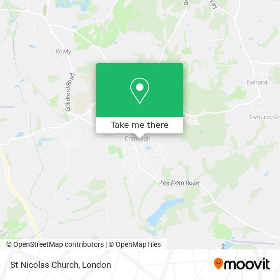 St Nicolas Church map