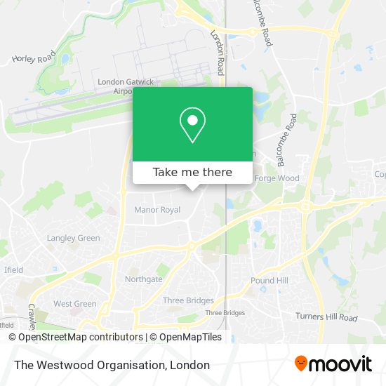 The Westwood Organisation map