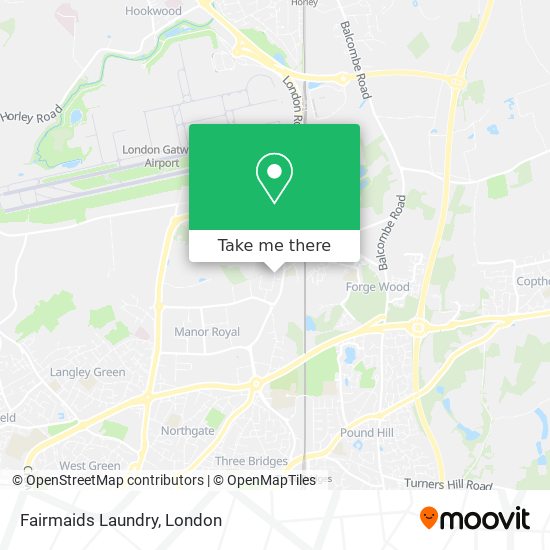 Fairmaids Laundry map