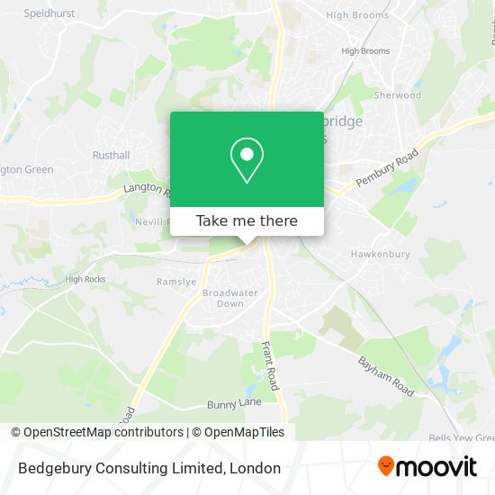 Bedgebury Consulting Limited map