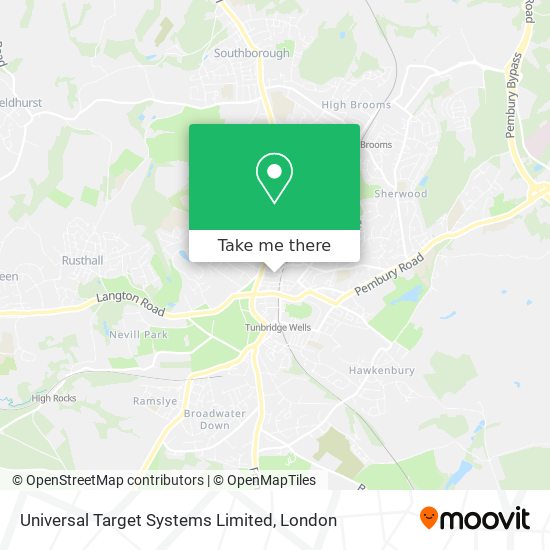 Universal Target Systems Limited map