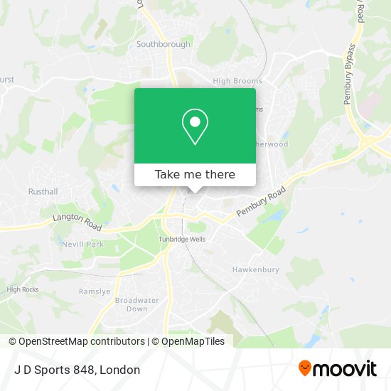 J D Sports 848 map