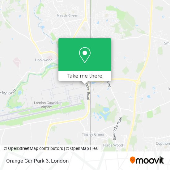 Orange Car Park 3 map