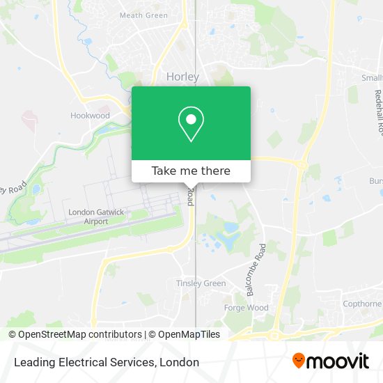 Leading Electrical Services map