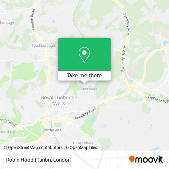 Robin Hood map