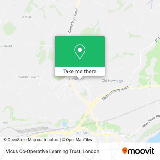 Vicus Co-Operative Learning Trust map