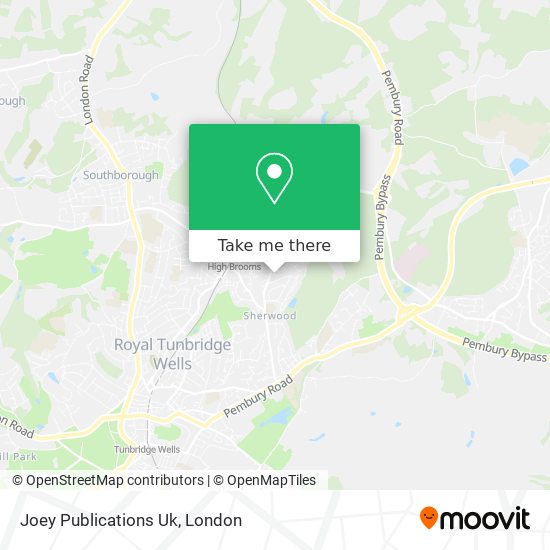 Joey Publications Uk map