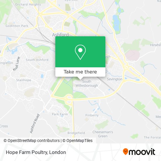 Hope Farm Poultry map