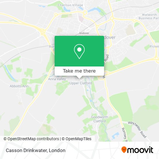 Casson Drinkwater map