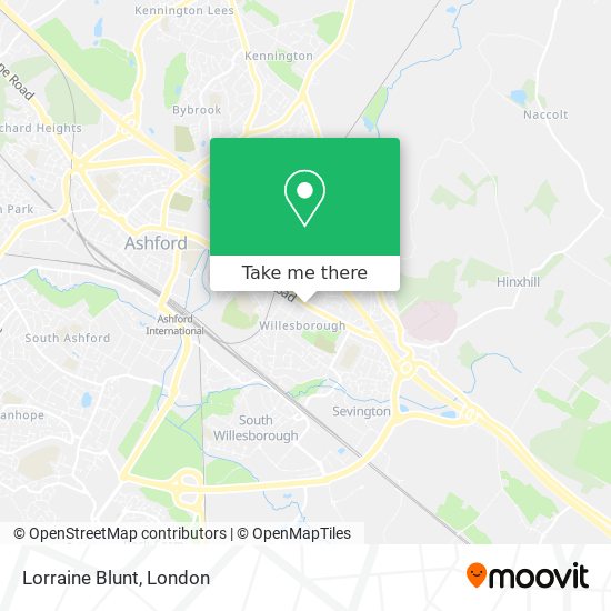 Lorraine Blunt map