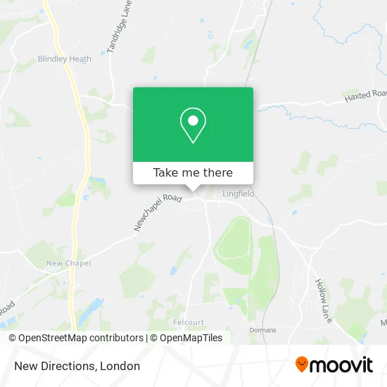 New Directions map
