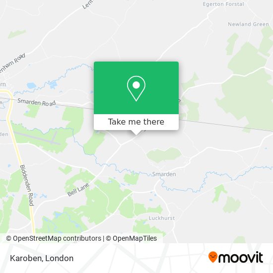 Karoben map