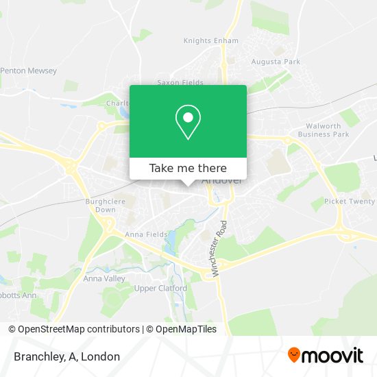 Branchley, A map