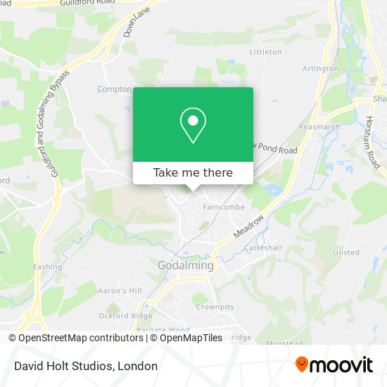 David Holt Studios map