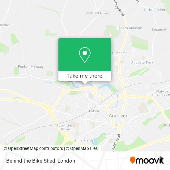 Behind the Bike Shed map