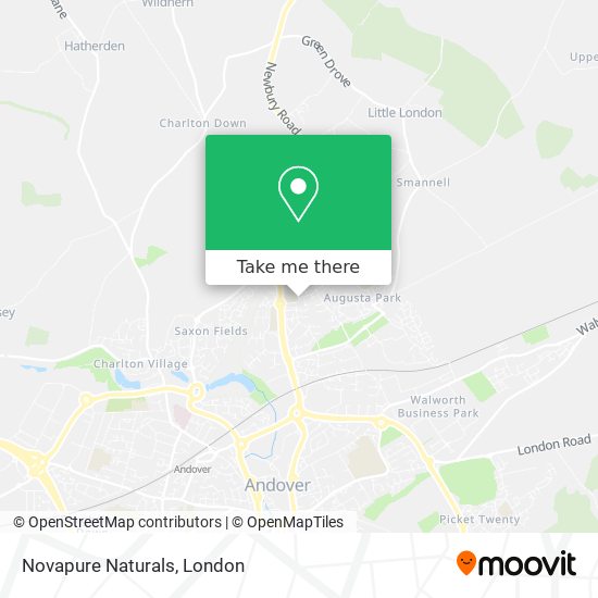 Novapure Naturals map