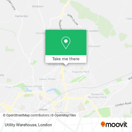 Utility Warehouse map