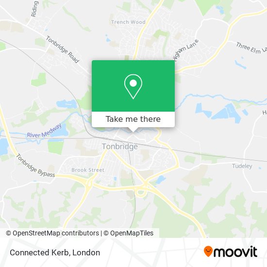 Connected Kerb map