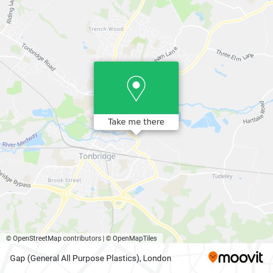 Gap (General All Purpose Plastics) map