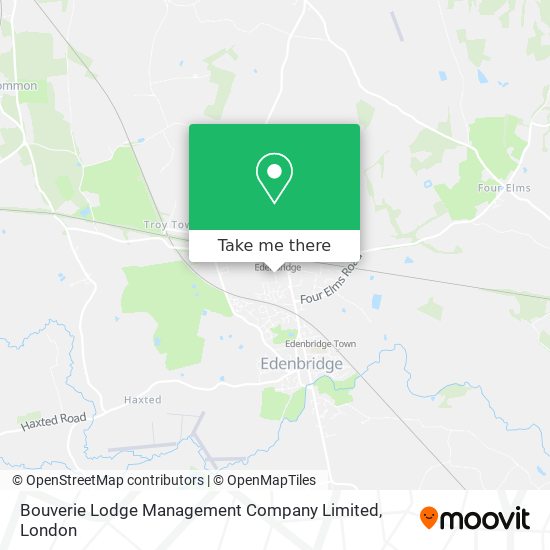 Bouverie Lodge Management Company Limited map