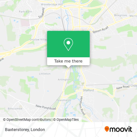 Baxterstorey map