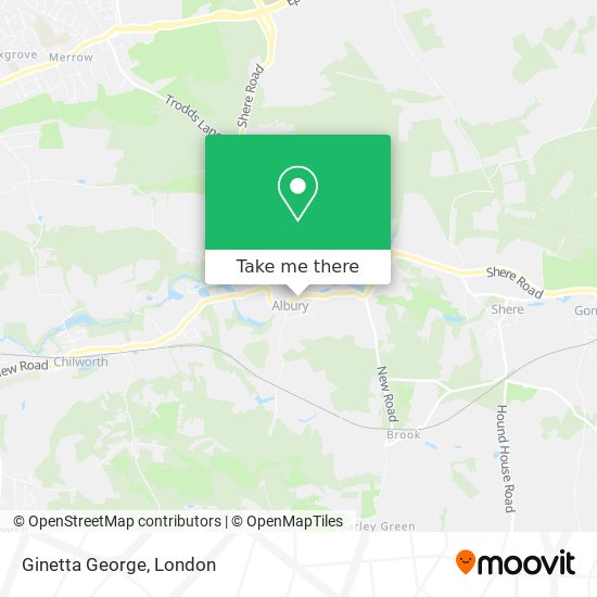 Ginetta George map