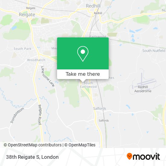 38th Reigate S map