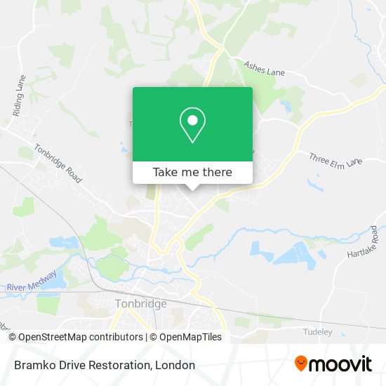 Bramko Drive Restoration map