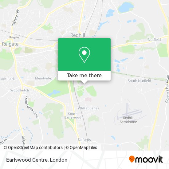 Earlswood Centre map