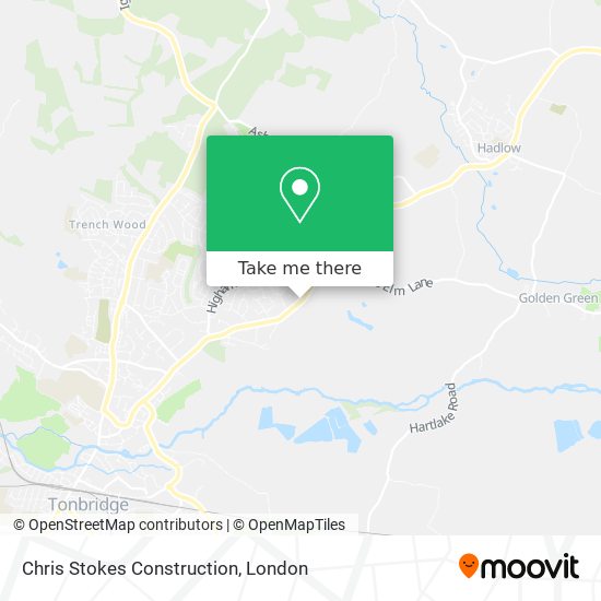 Chris Stokes Construction map