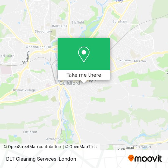 DLT Cleaning Services map