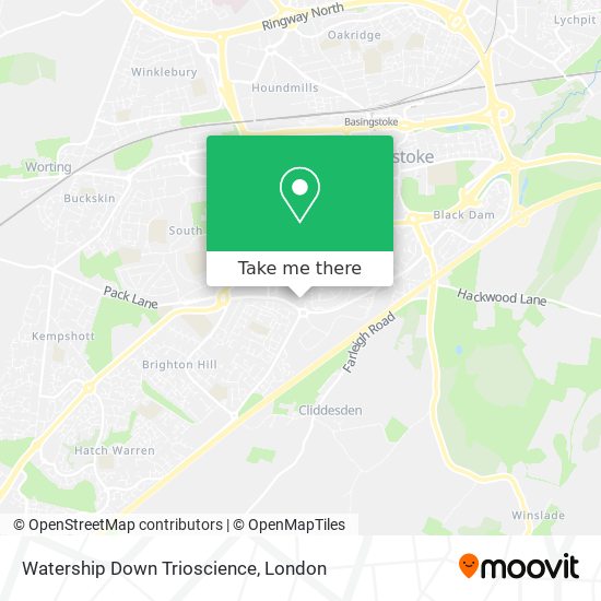 Watership Down Trioscience map