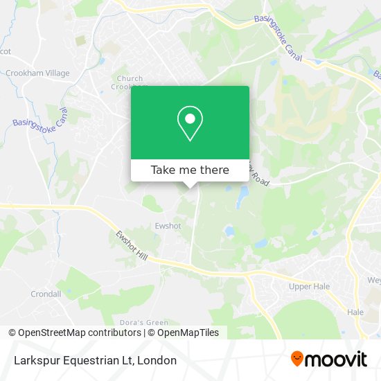 Larkspur Equestrian Lt map