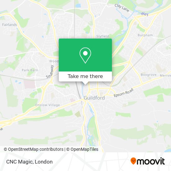 CNC Magic map