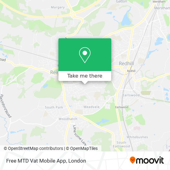 Free MTD Vat Mobile App map