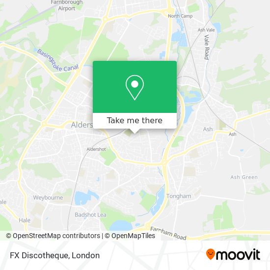 FX Discotheque map